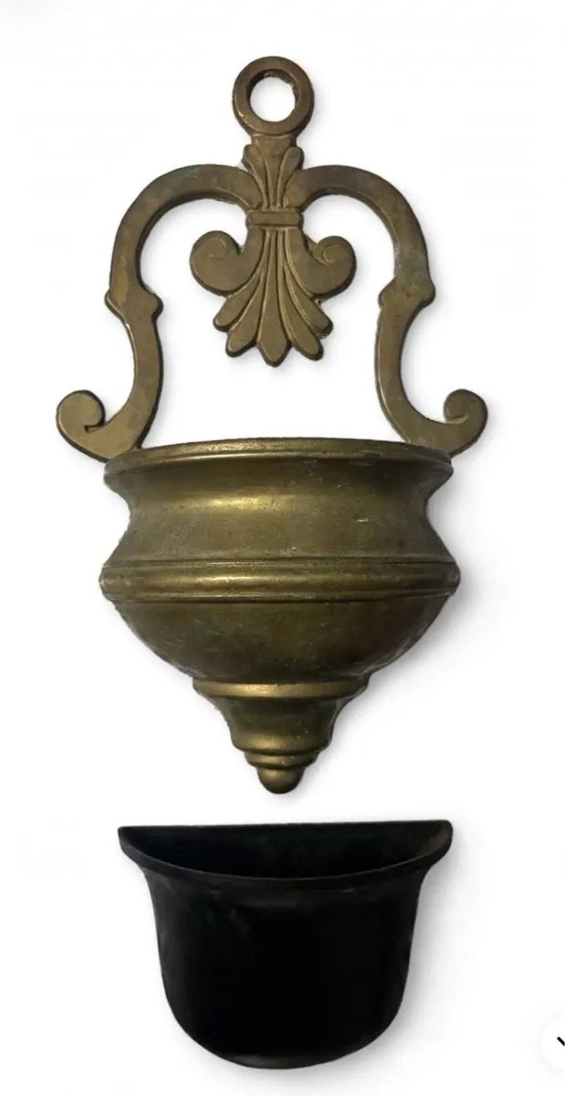 Brass Holy Water Font - Image 2