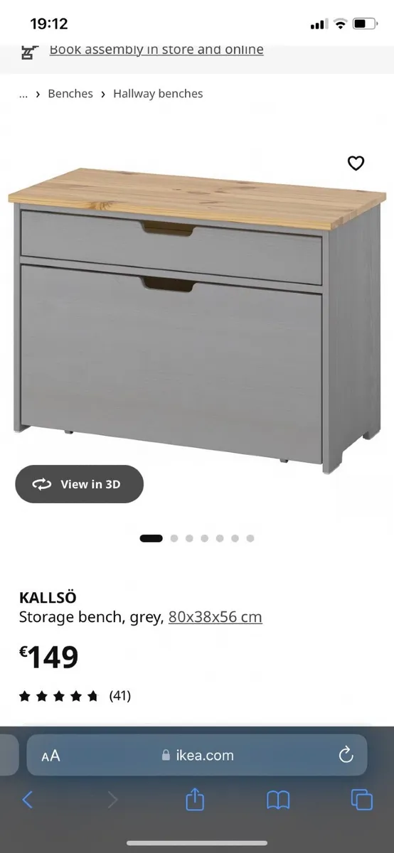IKEA Storage bench - Image 1