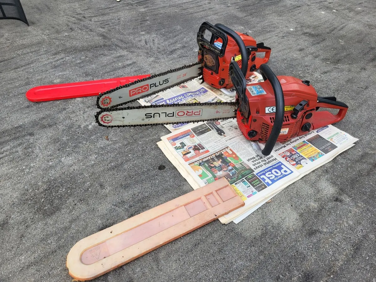 2x proplus 20" chainsaws (for parts/repair) - Image 4