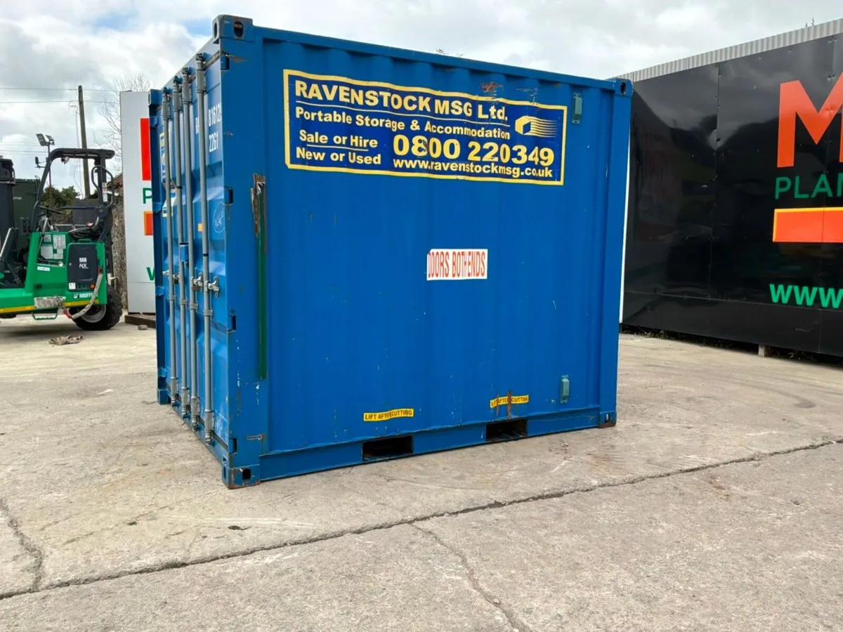 10ft x 8ft steel shipping / storage container..... - Image 3