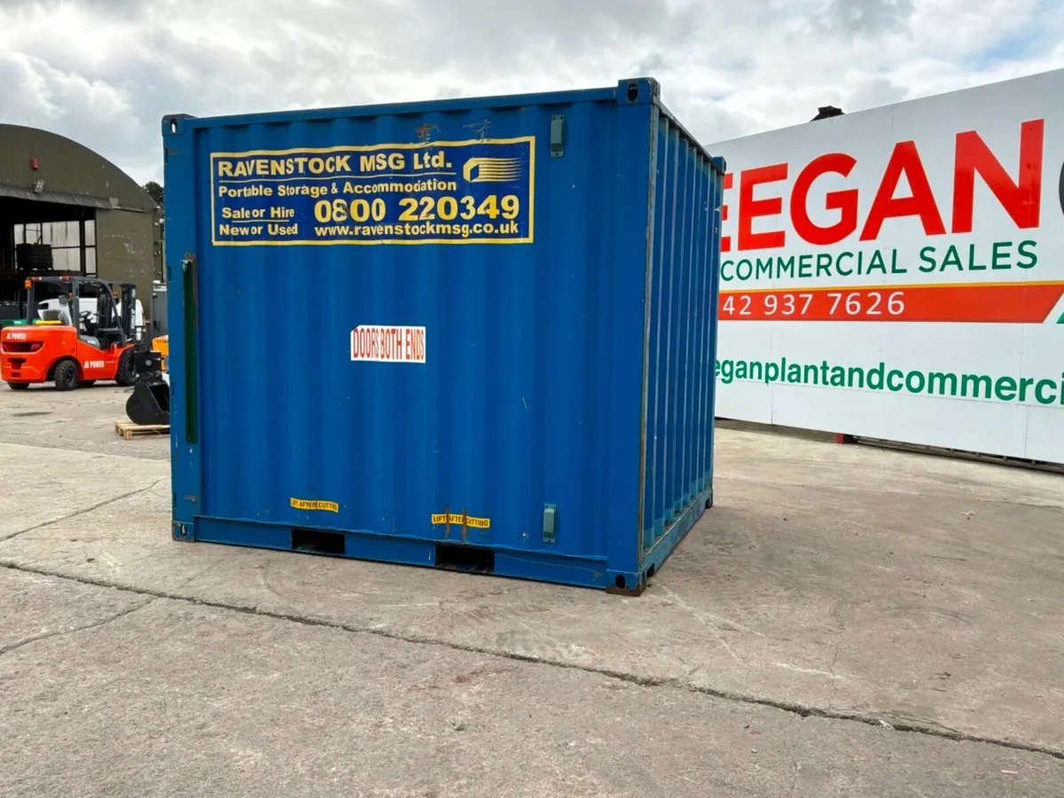 10ft x 8ft steel shipping / storage container..... - Image 4