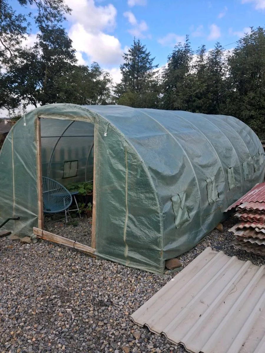 20ftx10ft pollytunnel. - Image 1