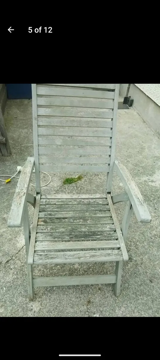 6 garden chair - Image 1