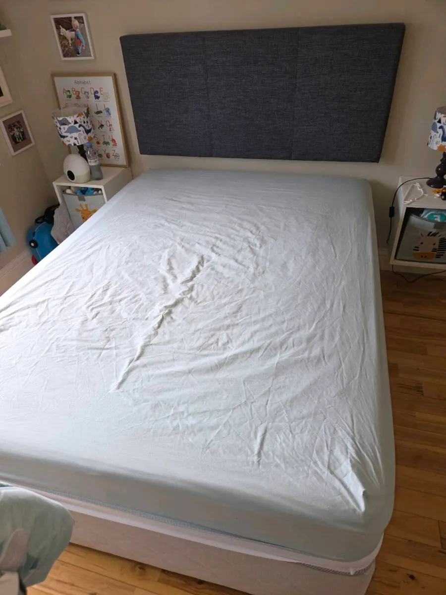 Double Bed Base & Headboard - Image 2