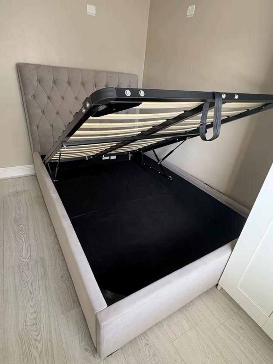 Small Double Ottoman Storage Bed - Image 2