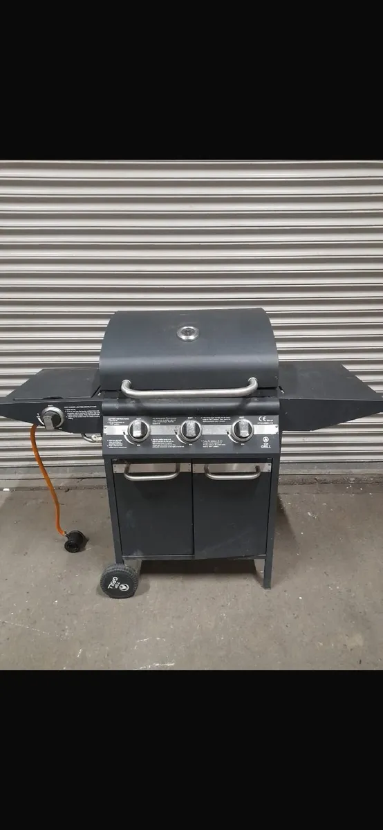 Top Grill 3-Burner Gas BBQ with Side Burner - Image 3
