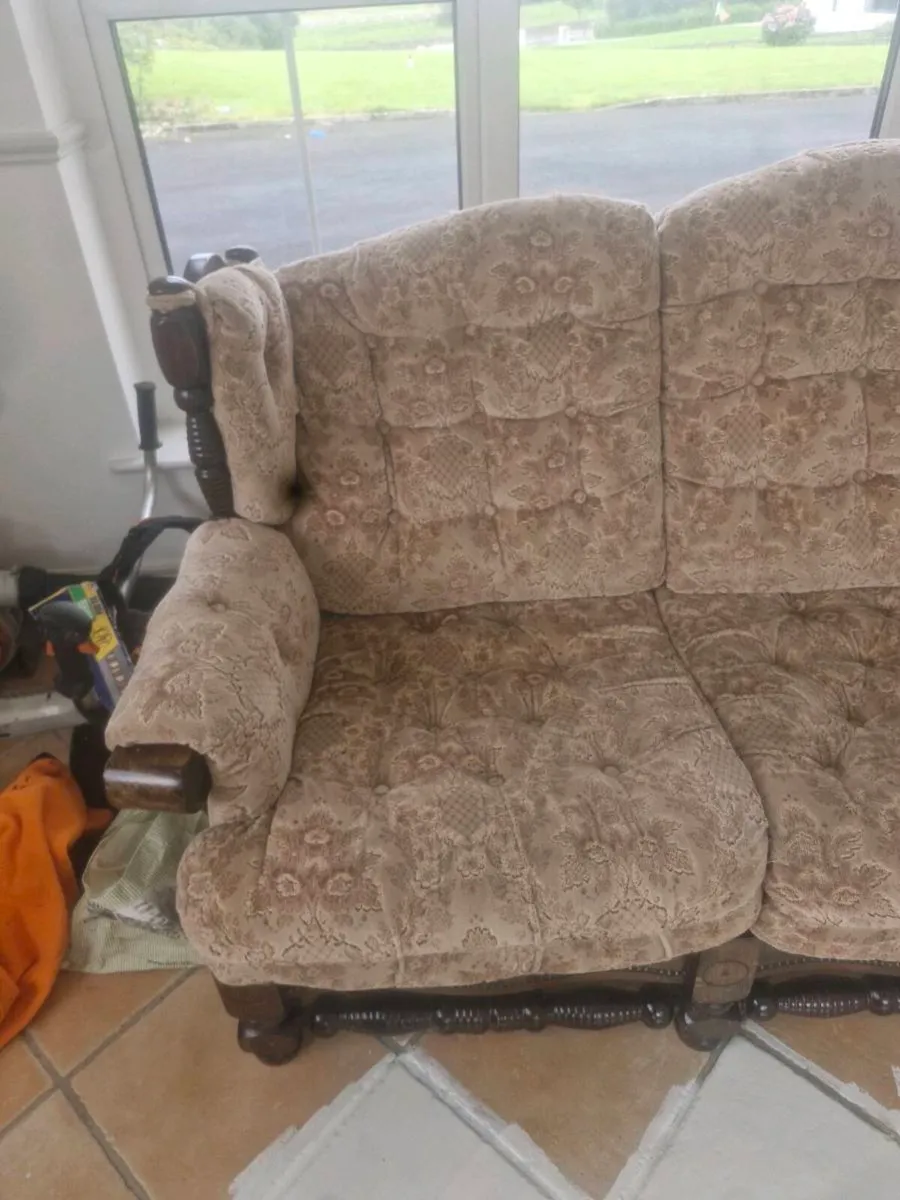 Couch and 2 Matching Armchairs - Image 2
