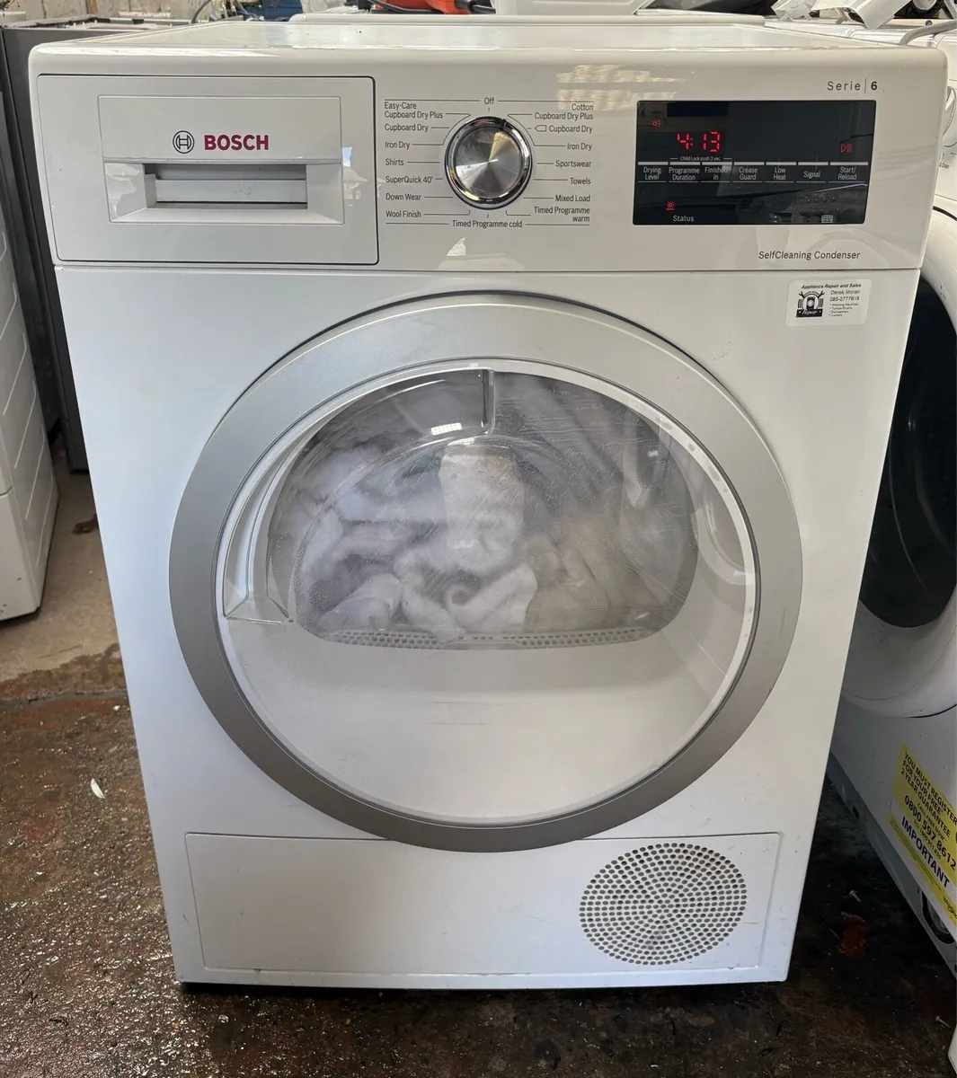 Bosch Condenser Dryer (Heat Pump)