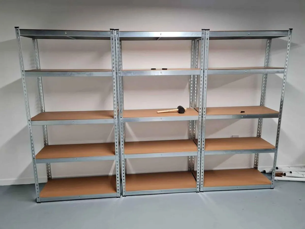 5 Layer Adjustable Boltless Shelving Shelves New - Image 1