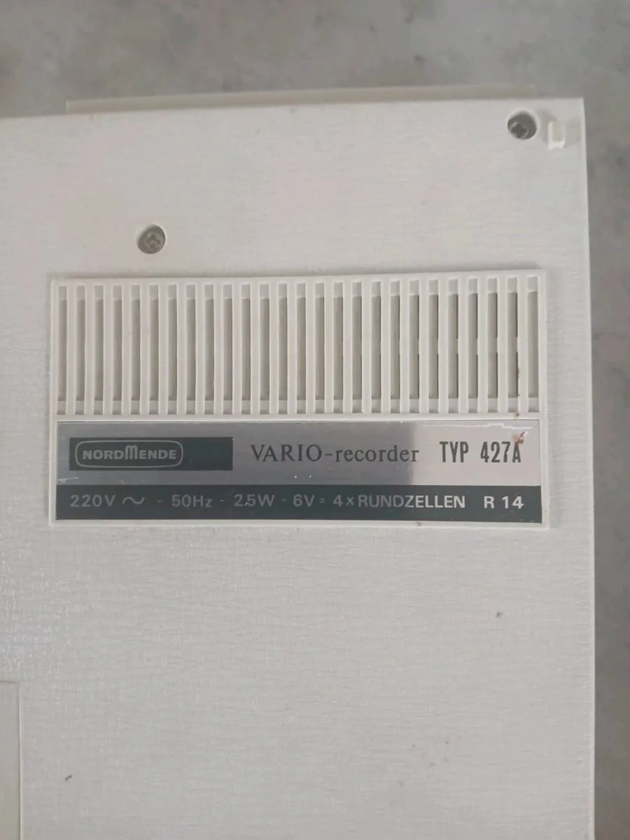 Vintage Recorder - Image 3