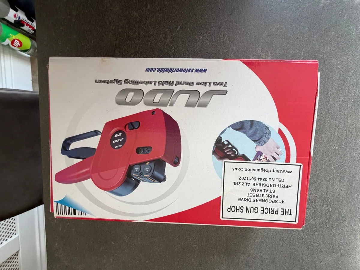 SATO Judo Two-Line Handheld Price Gun / Labelling - Image 3