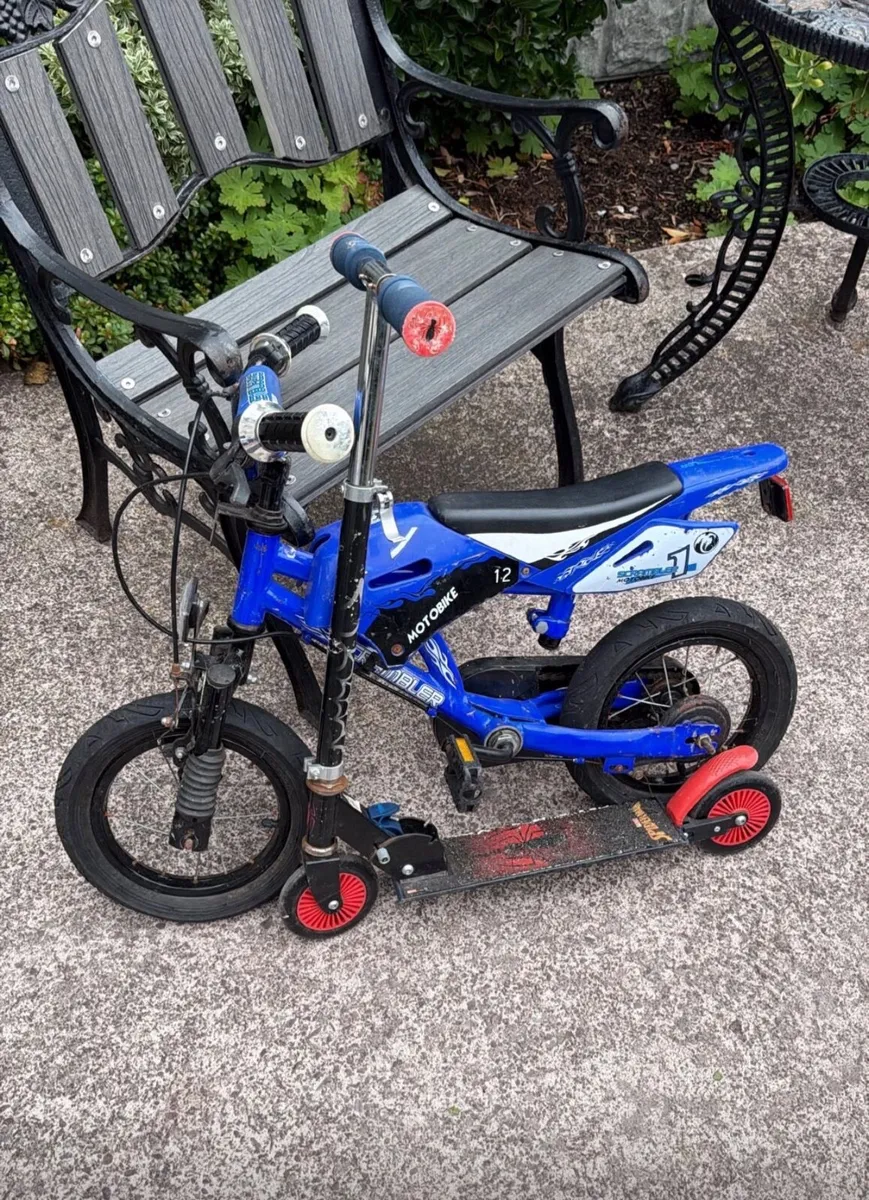 Kids Bike and scooter