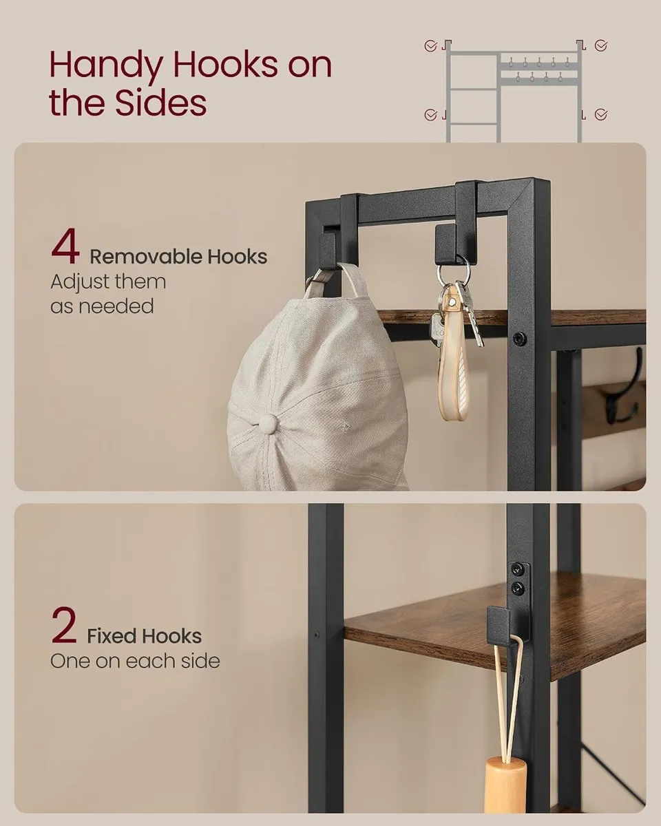 New Coat and Shoe Rack - FREE P&P - Image 4