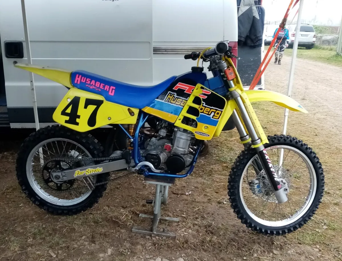 1997 HUSABERG  FC501cc VINTAGE MOTOR CROSS BIKE - Image 2