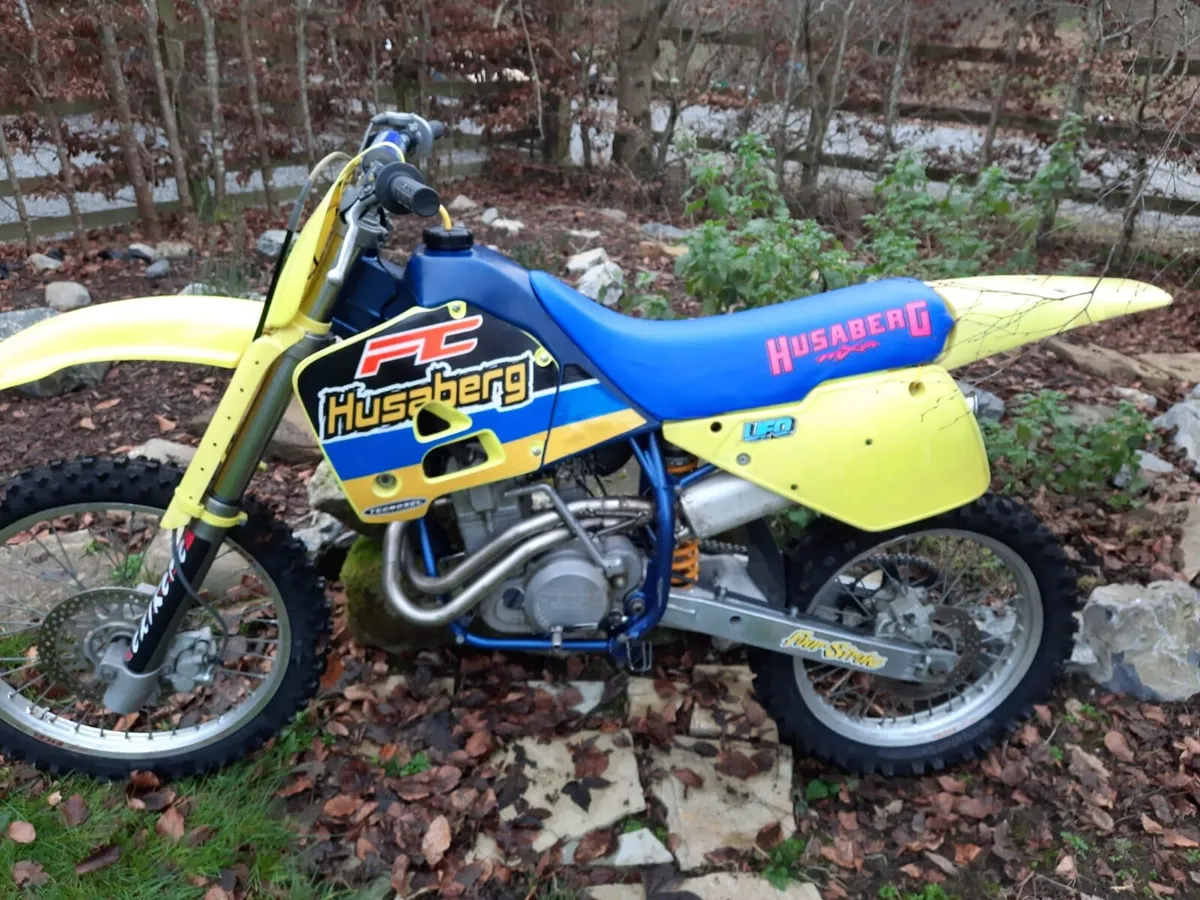 1997 HUSABERG  FC501cc VINTAGE MOTOR CROSS BIKE - Image 4