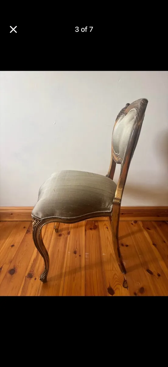 Two Palais De Versailles / French Bedroom Chairs - Image 2