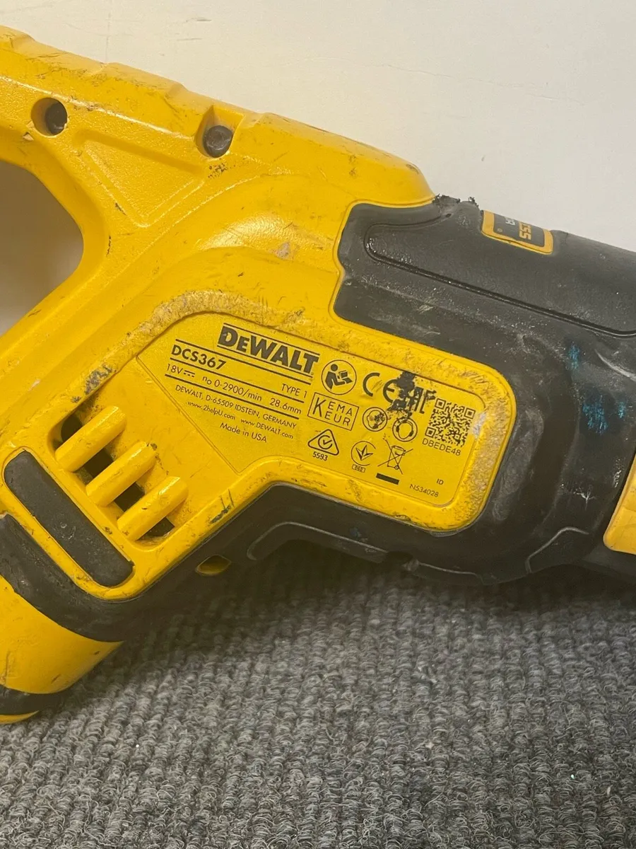DeWalt DCS367 18V Reciprocating Saw Baretool - Image 3