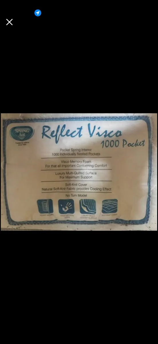 Spring Air Reflect 1000 Pocket Sprung Visco Mattre - Image 4