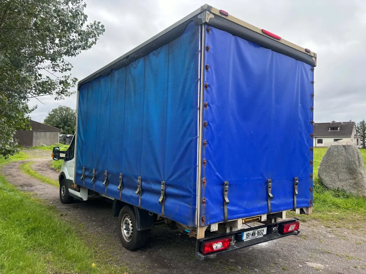 2019 Ford Transit Curtain sider Newly passed CVRT - Image 4