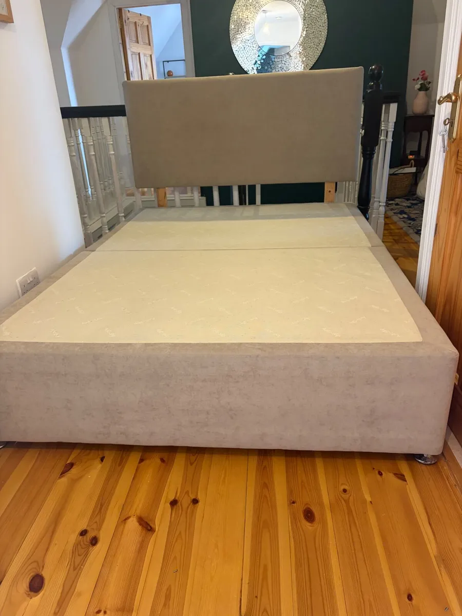 Small Double Bed With Headboard - Image 1