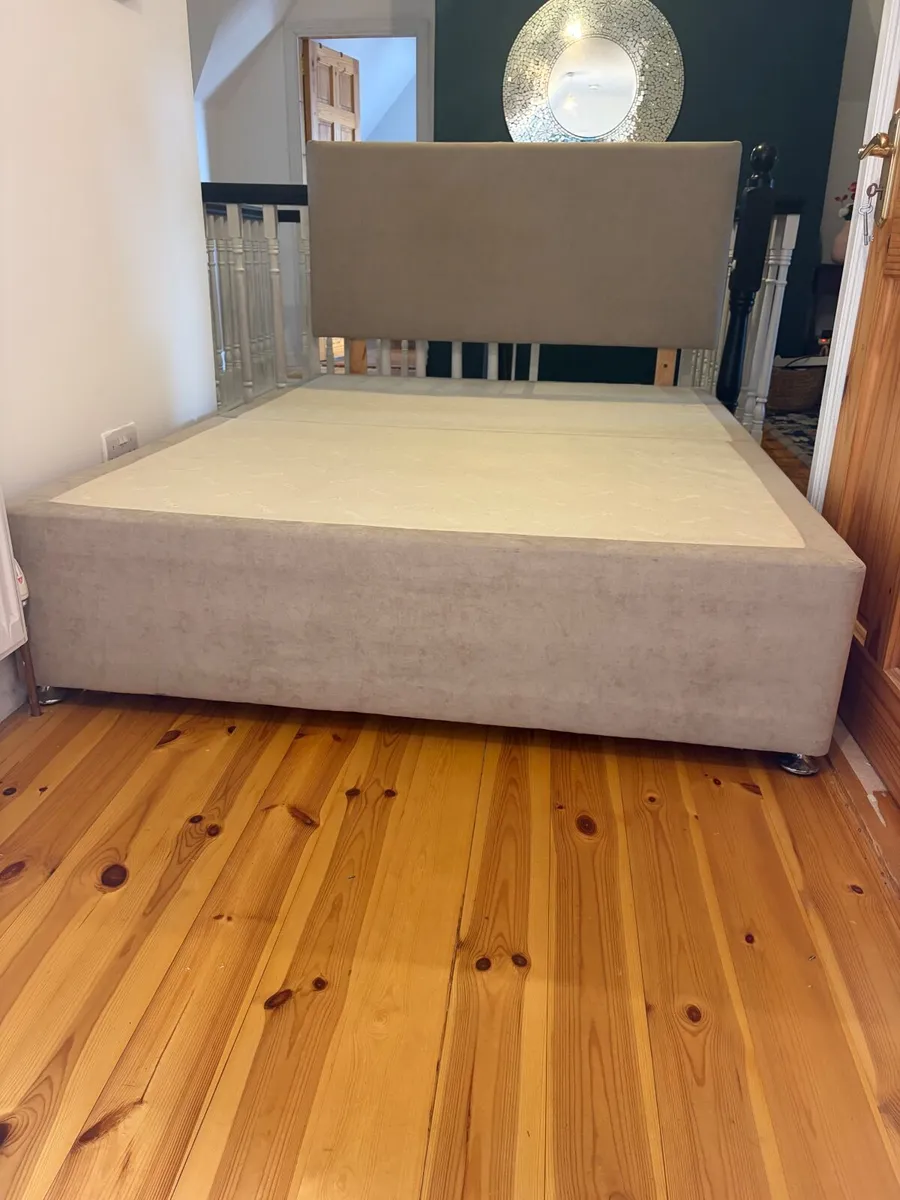Small Double Bed With Headboard - Image 2