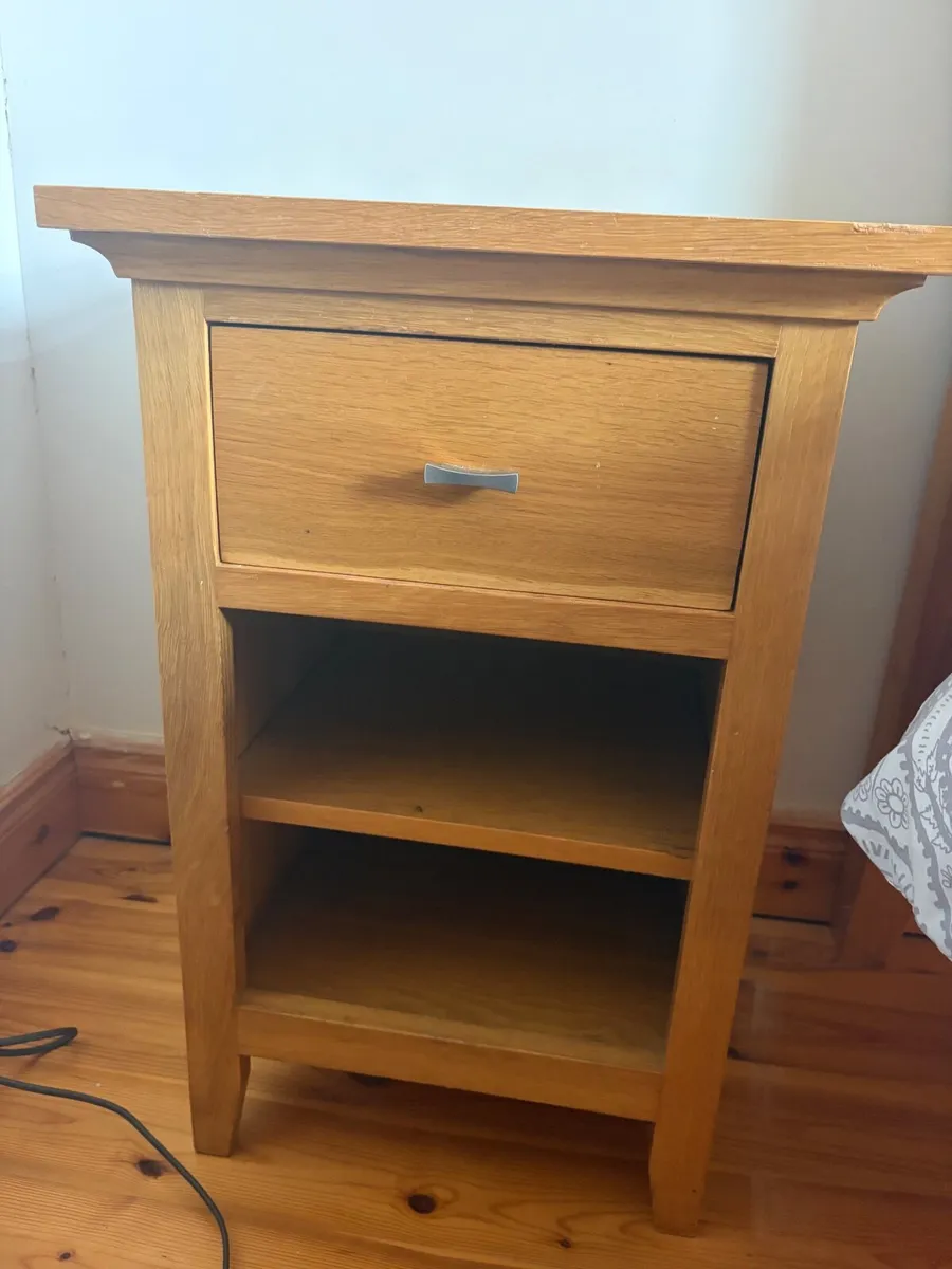 Bedside Lockers x2 - Image 1