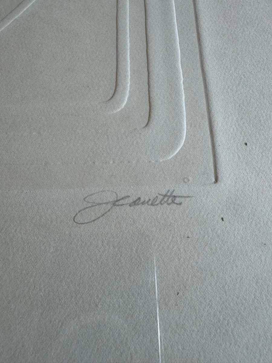Signed Limited Edition Floral Print – 183/300 - Image 2