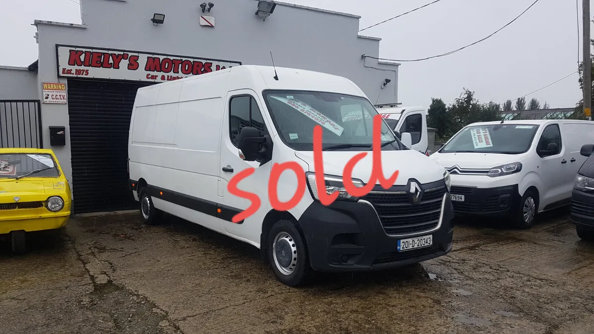 Renault Master 2020 LWB 130KM AS NEW VAT INVOICE - Image 1