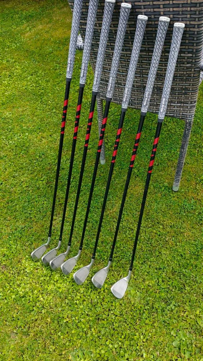 TaylorMade Stealth graphite irons - Image 1