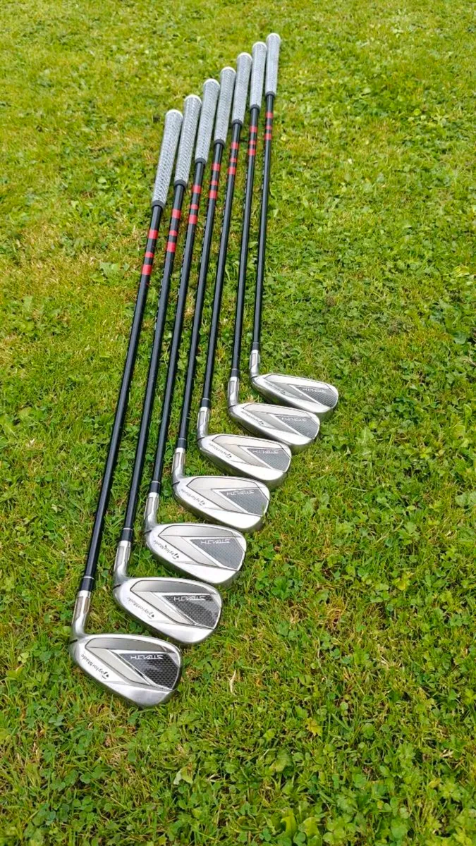 TaylorMade Stealth graphite irons - Image 3