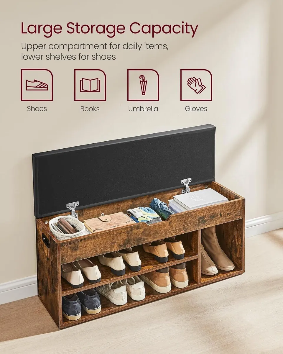 New shoe bench storage - FREE P&P - Image 3