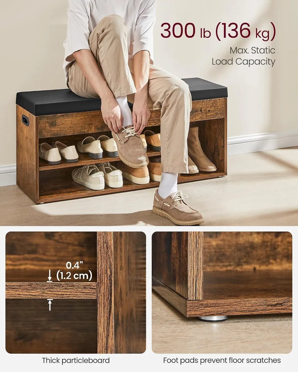 New shoe bench storage - FREE P&P - Image 1