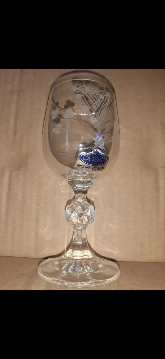 Duiske Glass Sherry/Port Glasses 'Aine' - Image 2