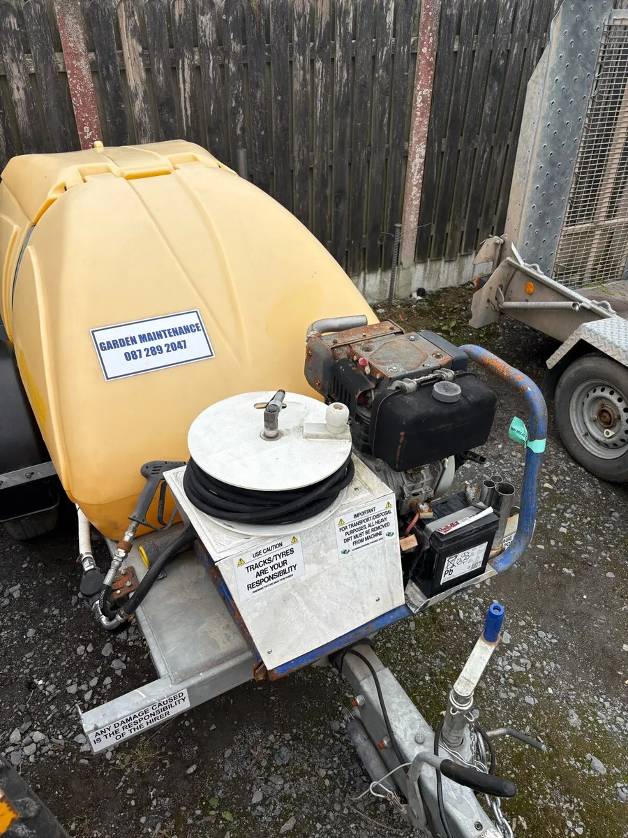 Tow behind diesel power washer - Image 1