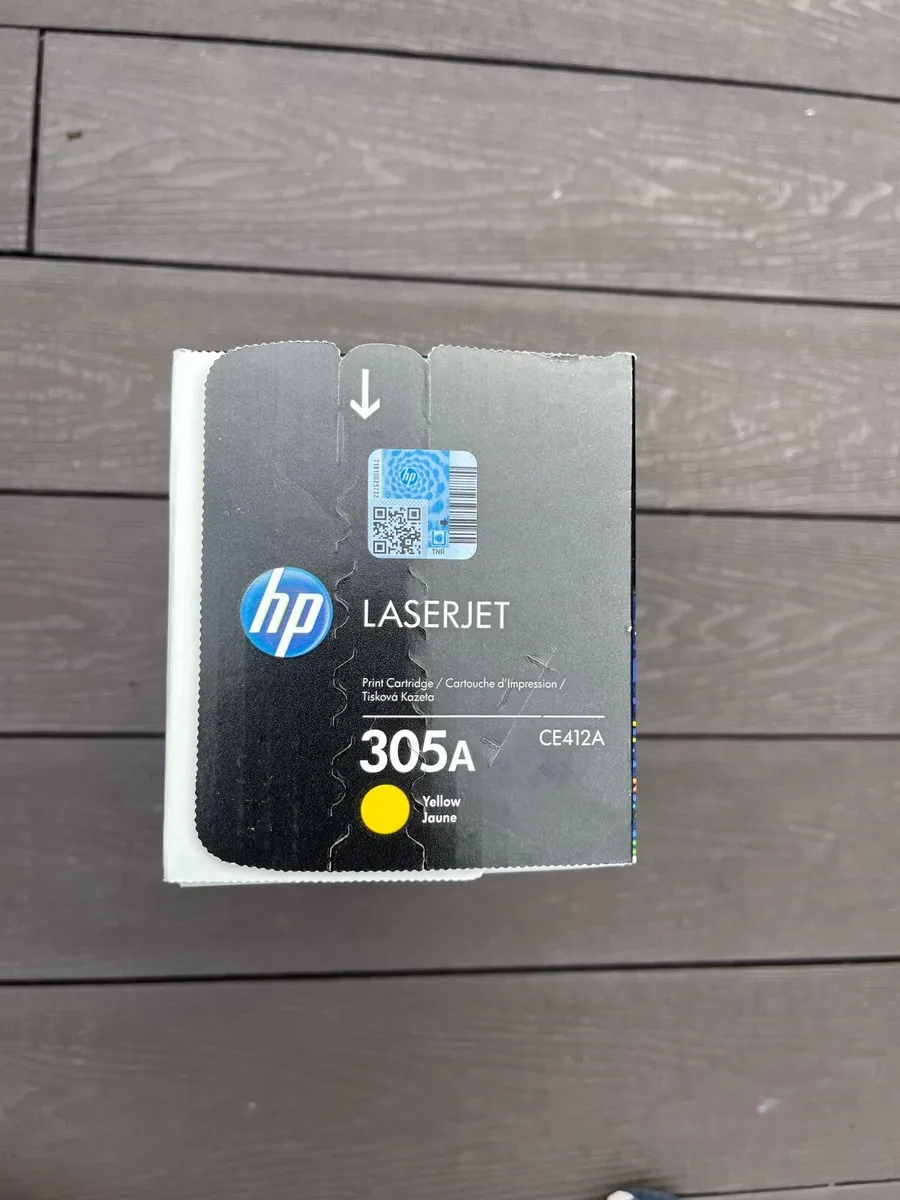 HP CE412A Yellow 305A Ink Toner - Image 1