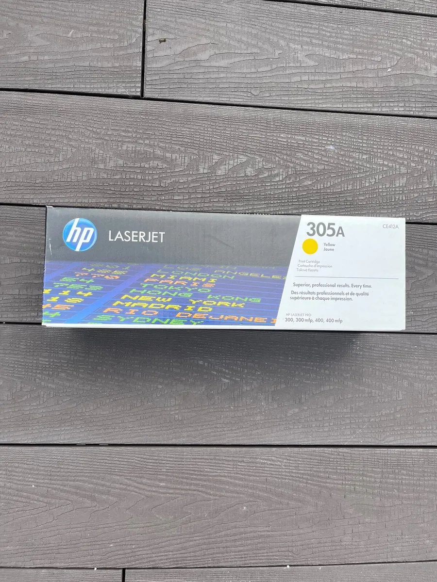 HP CE412A Yellow 305A Ink Toner - Image 2