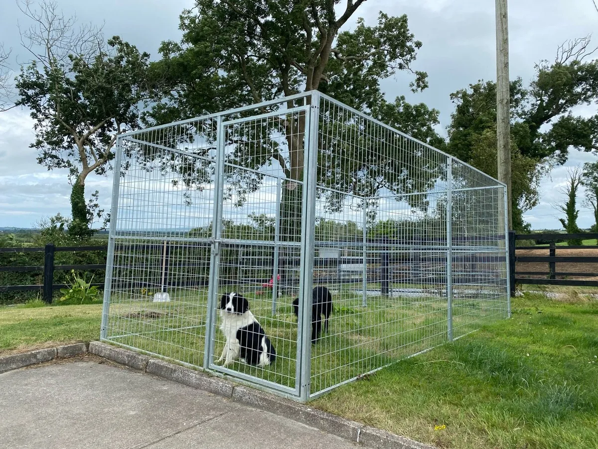 Dog pen/run 15 feet X 7 feet 6 inches - Image 2
