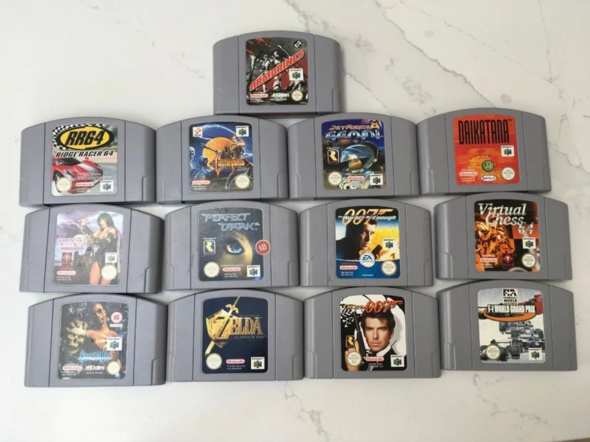 Nintendo 64 Console & 13 Games - Image 2