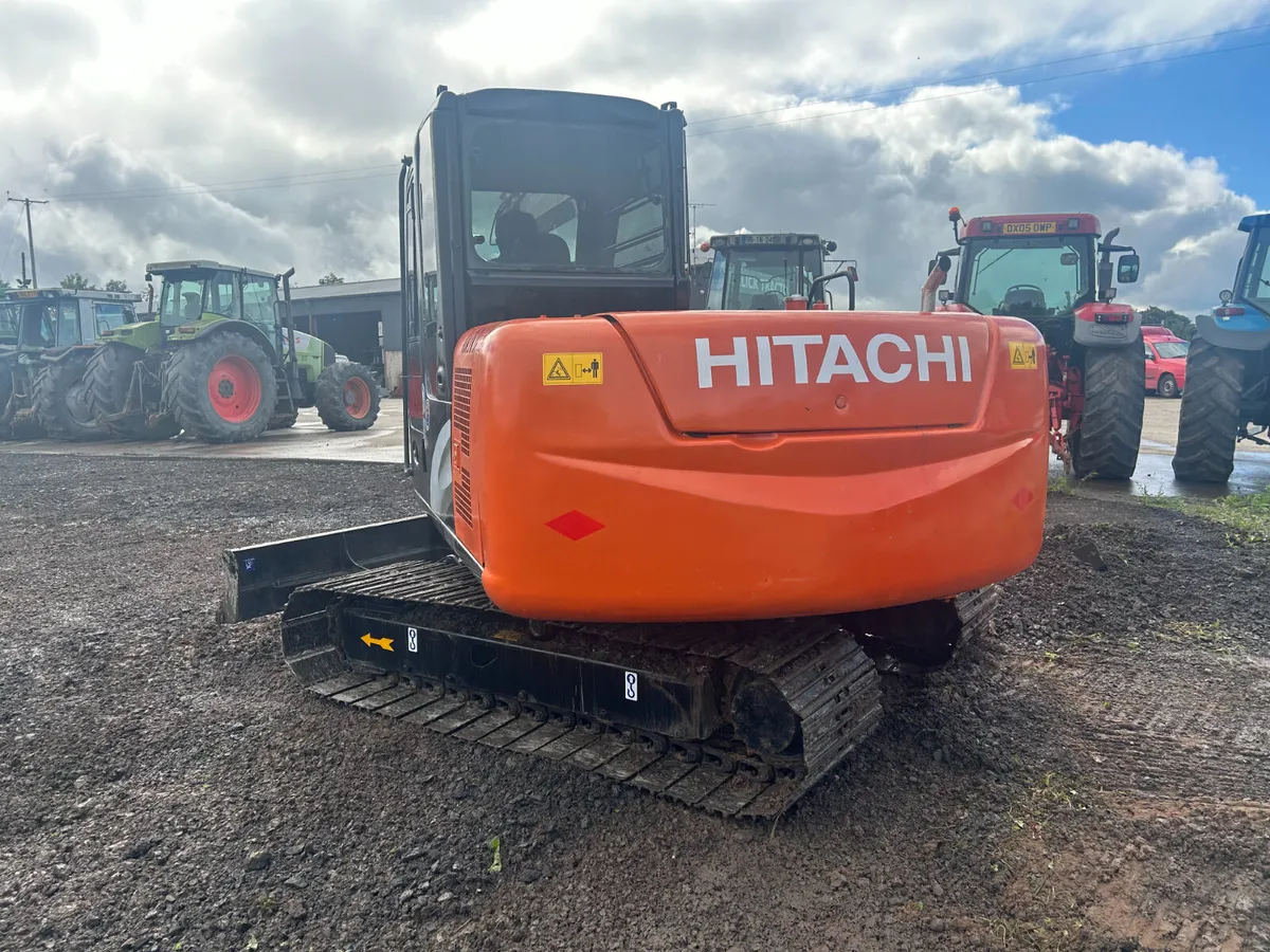 2015 Hitachi Zaxis 60, On New 600mm Pads 2 Buckets - Image 4