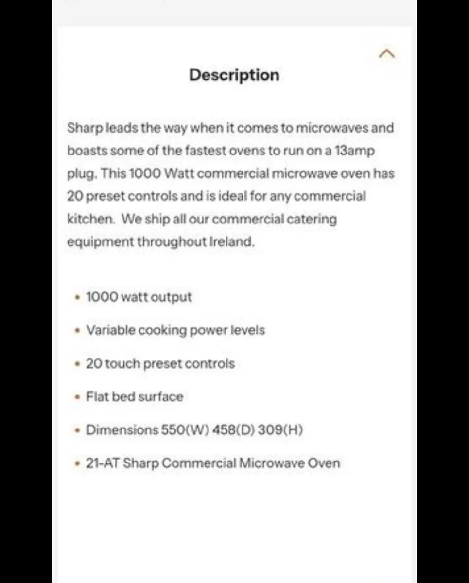 Sharp Commercial Microwave Oven - Image 4