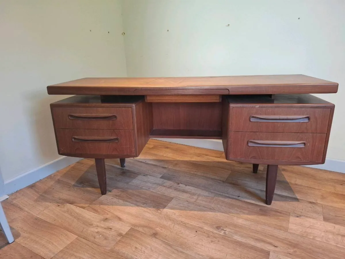 MidCentury G Plan Fresco Teak Dressing Table/ Desk - Image 1