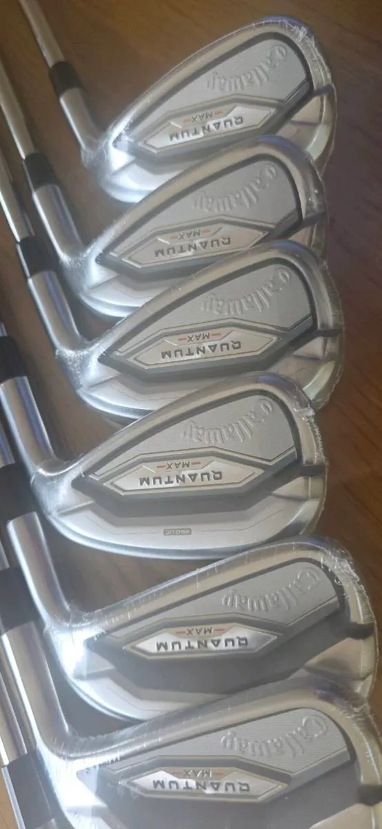 New callaway Quantum irons - Image 3