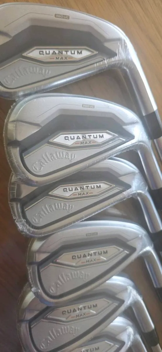 New callaway Quantum irons - Image 4