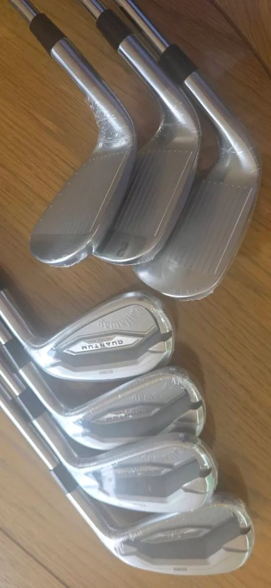 New callaway Quantum irons - Image 2