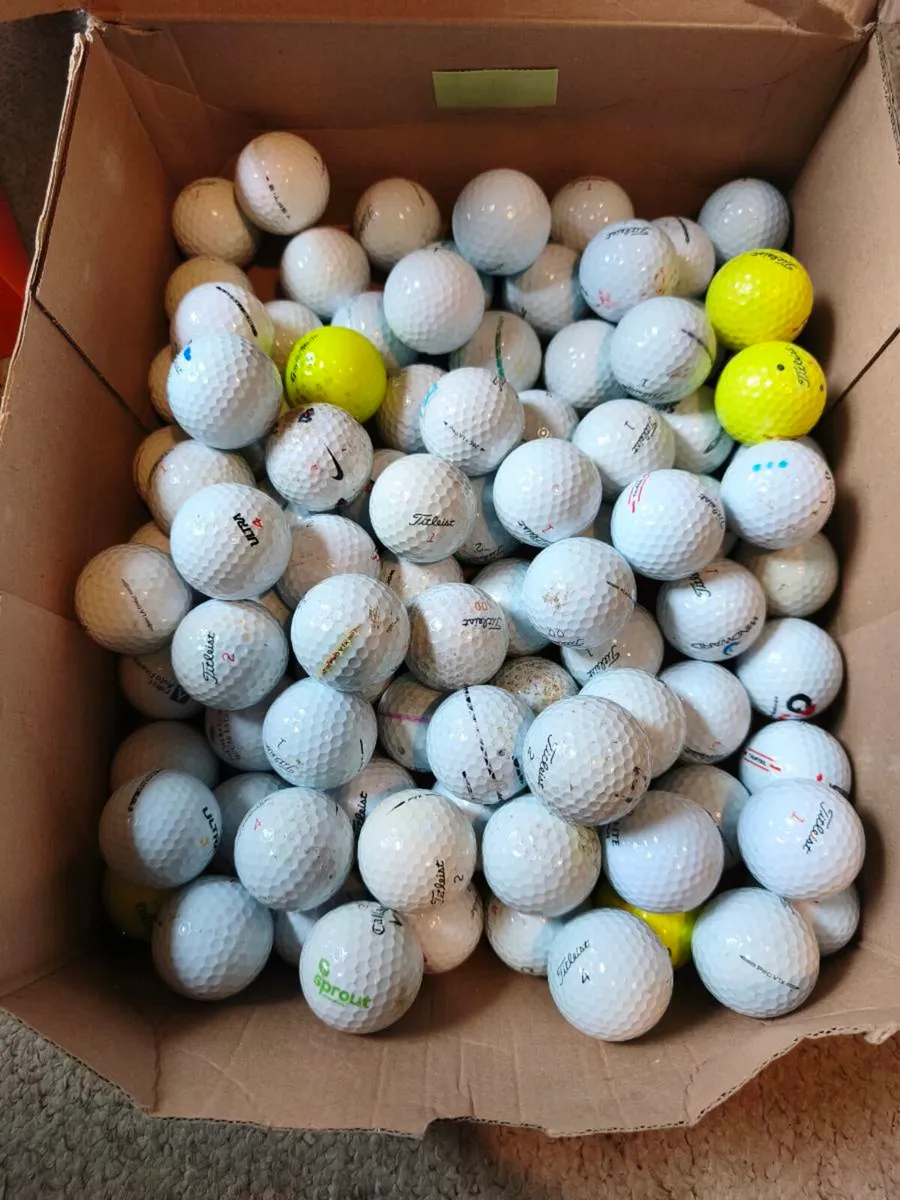 Cheap used golf balls (scuffed/marked) - Image 1
