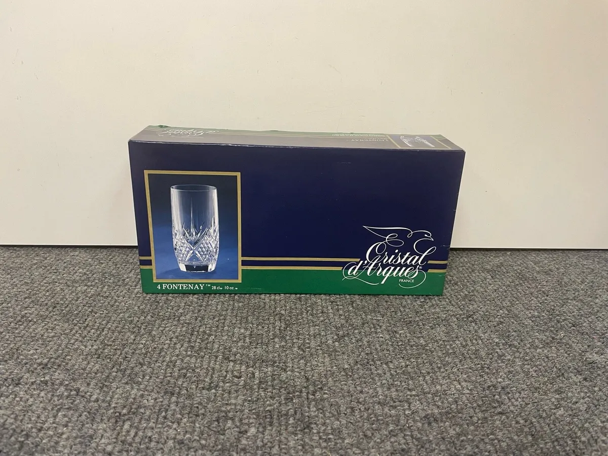 4 Fontenay Cristal d’Arques Chrystal Glasses - Image 4