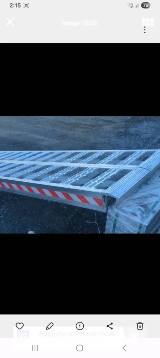 NEW SET ALUMINIUM TRAILER RAMPS