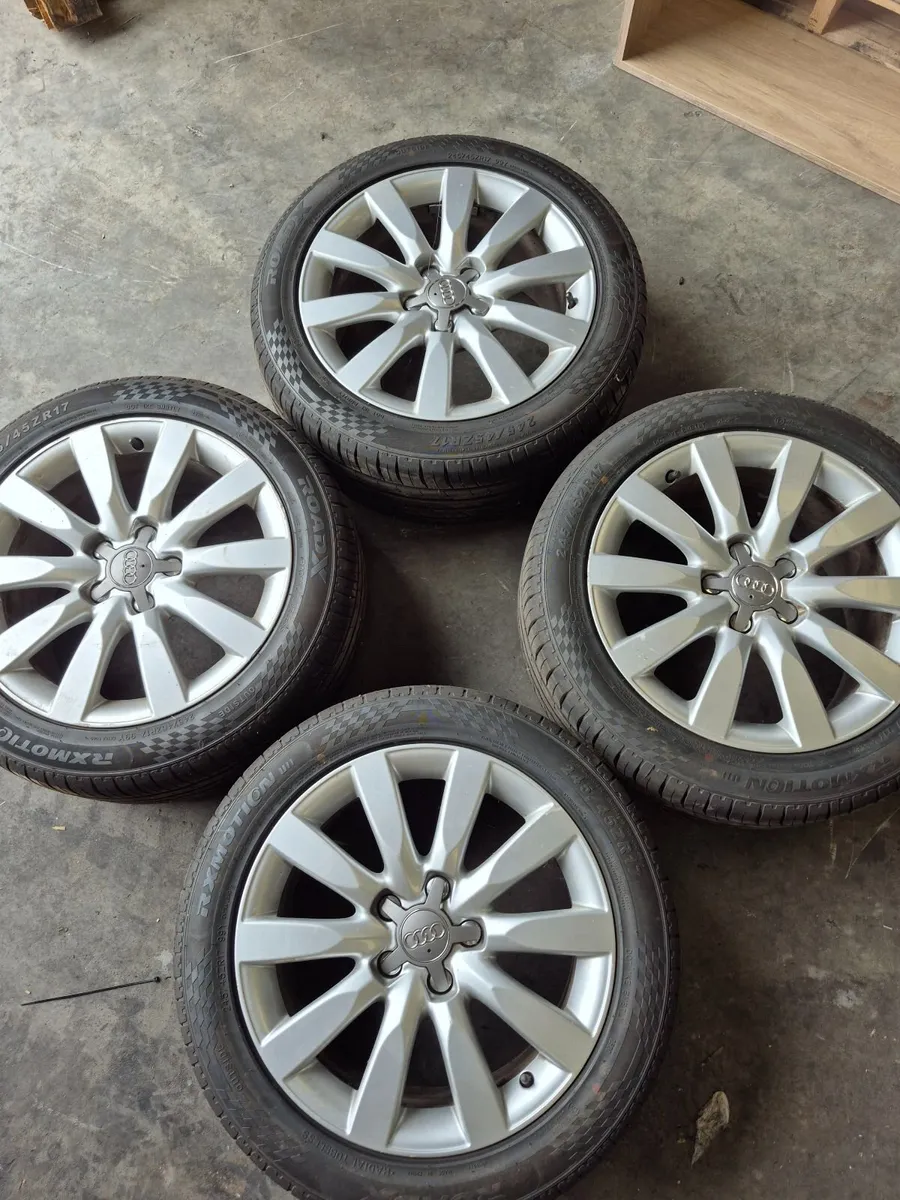 17" Audi Alloys  & tyres - Image 3