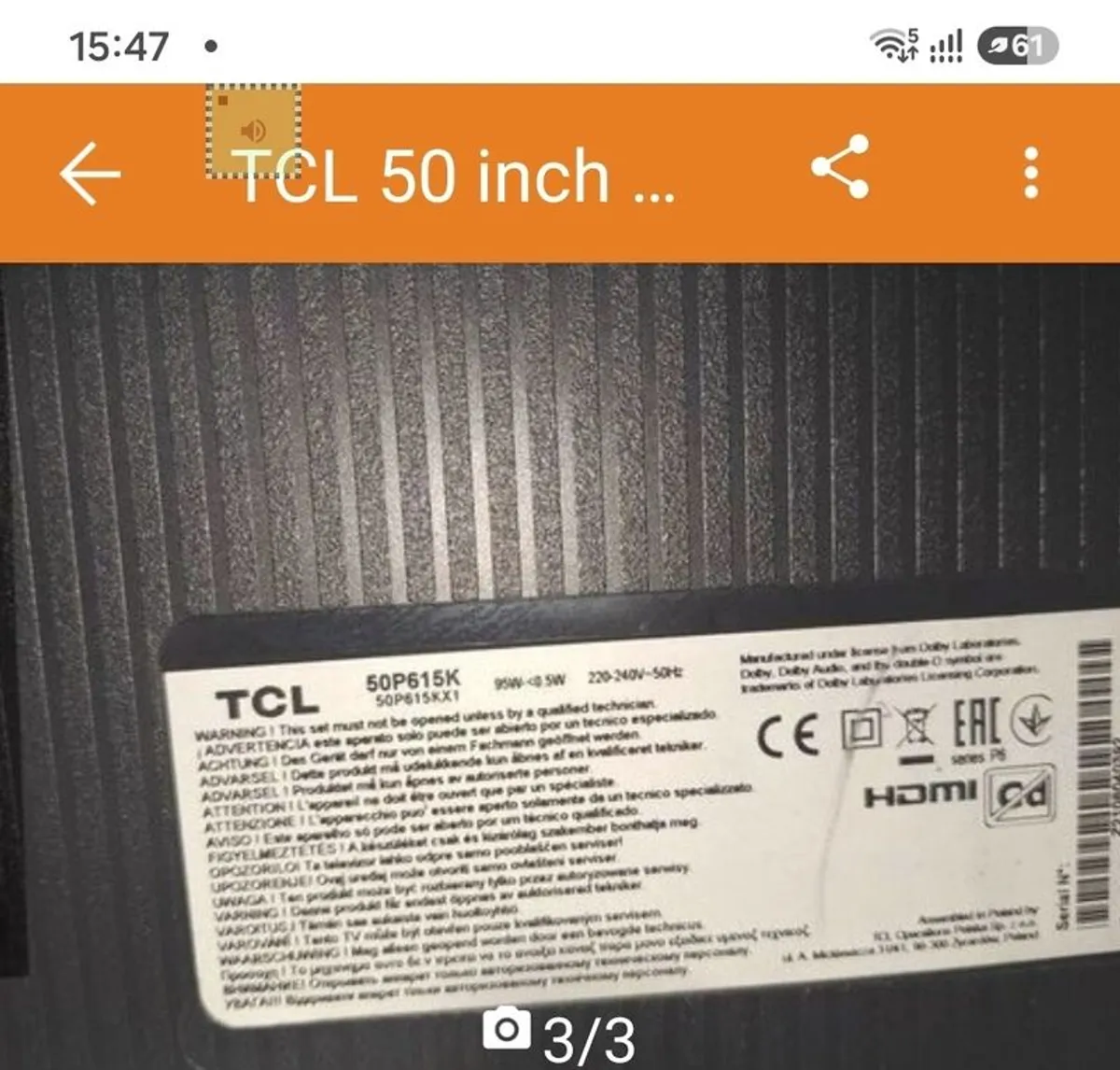 Android Tv 50 Inch Tcl - Image 3