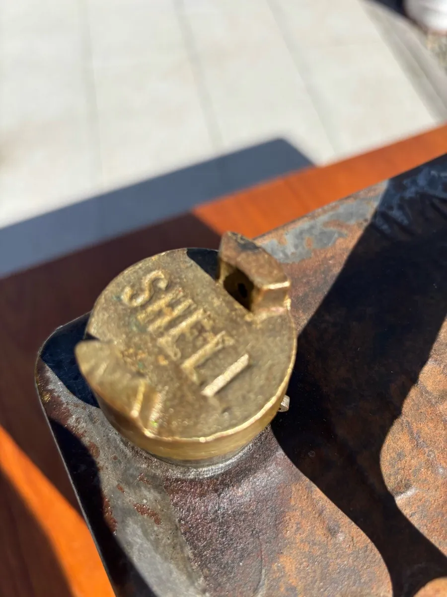 Vintage military war department stamped petrol can - Image 3